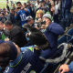 Illustration for article titled Seahawks Mascot Decides To Hang Out With Fans In The Stands
